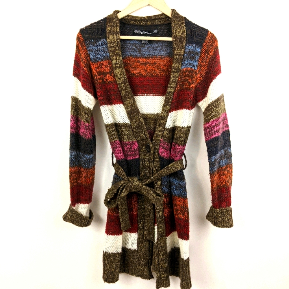 Cozy Striped Cardigan